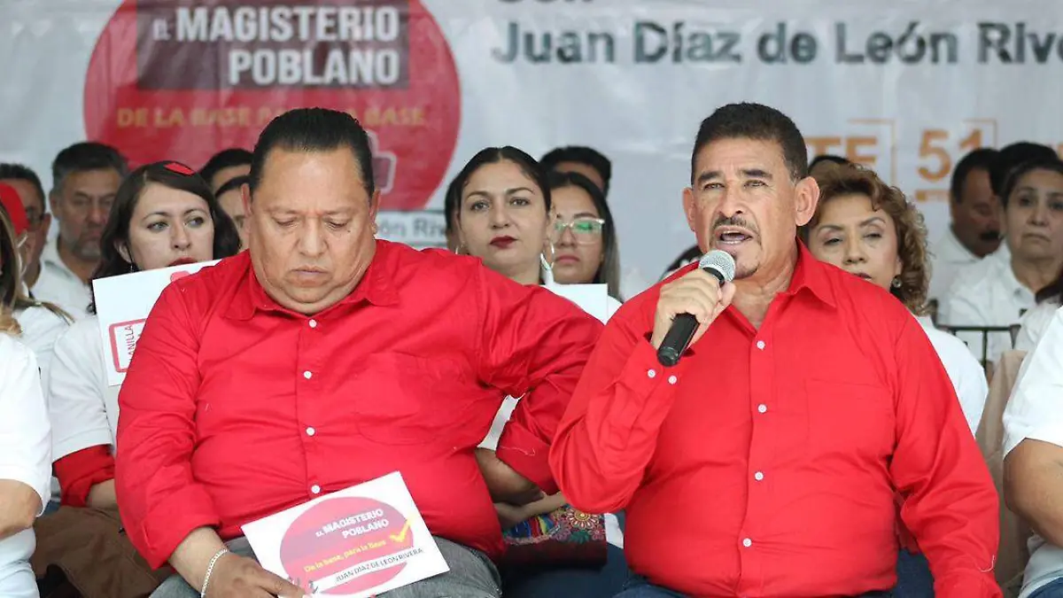 Juan Díaz de León Rivera, candidato a la Secretaría General de la sección 51 del SNTE, acusó a algunos jefes de sector y supervisores regionales de realizar presuntos actos de proselitismo en Puebla